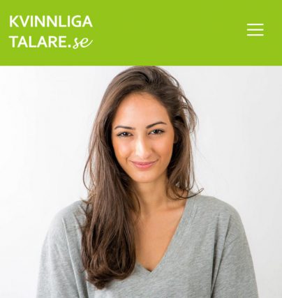 Boka uppmärksammade talare Negin Azimi här.