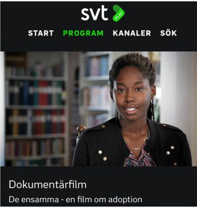 Tatiana Håkanson från SVT dokumentären De ensamma föreläser om adoption, integration och rasism.