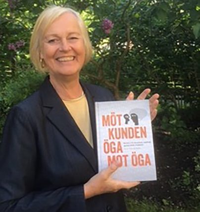 Möt kunden öga mot öga är föreläsare Ulla-Lisa Thordéns sjunde bok.