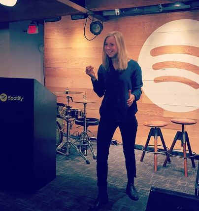 Föreläsare Malin Rapp gästar Spotify och Harvard på USA-turné.