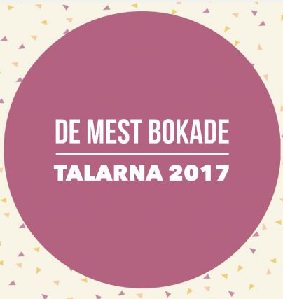 De mest bokade talarna 2017.