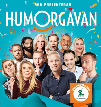 Humorgåvan är en roliga standupshow med viktigt syfte!