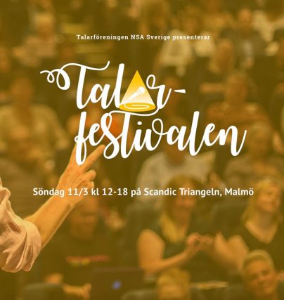 Talarfestivalen arrangeras för första gången i Malmö den 11 mars med föreläsare och föredragshållare från hela Sverge.