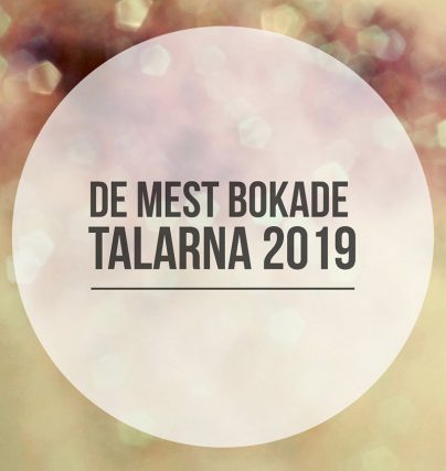 De mest bokade talarna 2019 - föreläsare, komiker, moderatorer och konferencierer.